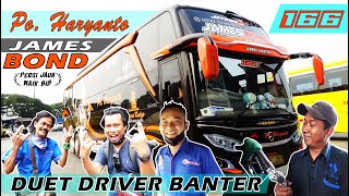 BEKASI-SEMARANG NAIK PO HARYANTO 'JAMES BOND' CEPAT DAN NYAMAN • DUET PAK SHOFI & PAK KOMARI SUOSS
