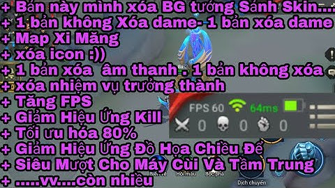 Fix lag mùa 10 | Siêu fix lag map xi măng - map gốc giảm đồ họa | Fix lag siêu mượt