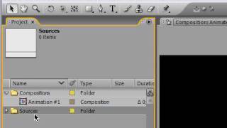 Import Footage in After Effects CS3