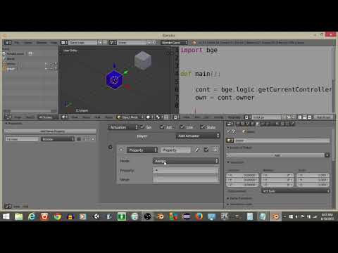 UPBGE - Increase & Decrease Bullet Damage Python