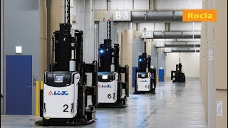 Rocla AGVs at Rengo: A state-of-the-art logistics hub