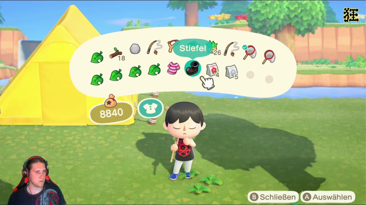 Animal Crossing New Horizons Zelt Umstellen Animal Crossing: New Horizons [GER] [Part 4] Ein Lagerfeuer im Zelt