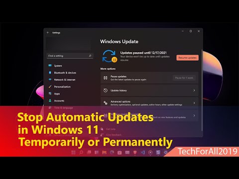 How to stop Windows 11 automatic updates?