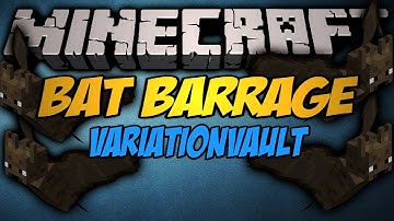 Minecraft Bukkit Plugin - Bat Barrage - PVP minigame!