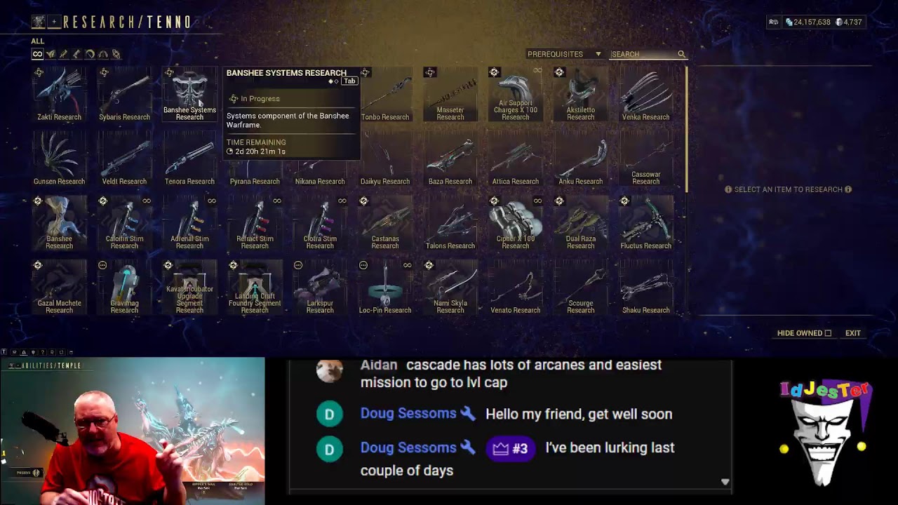 Warframe Day 528 VALKYR PRIME Missions in 1999