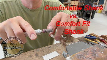 Comfortable Ring Shank vs Comfort Fit Band with Jewelry Making