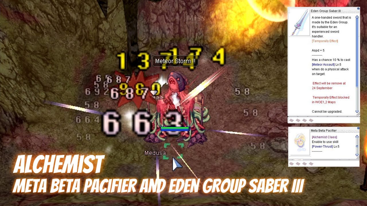 Pacifier Ragnarok Ragnarok Online MSP - Alchemist - Level Up Milestone - Meta Beta ...