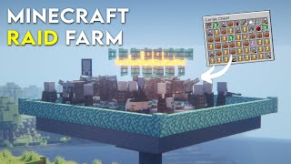 EASY RAID FARM in Minecraft Bedrock 1.20 EMERALD, TOTEMS FARM