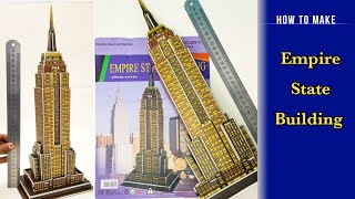 Empire State Building - 3d puzzle