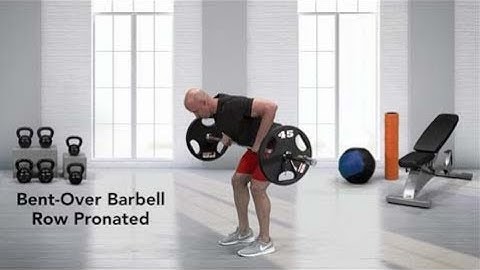 How to do a Barbell Bent Over Row Pronated