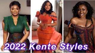 Latest And Unique Kente styles for Engagement // Kente Styles For African Wedding // kente Brides 🎊 screenshot 4