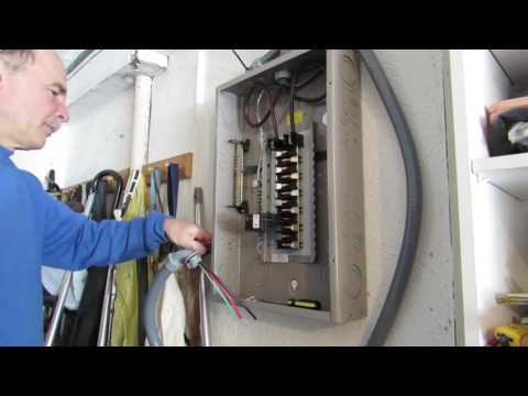 Installing an EV Charging Station Part II: Installing a Circuit Breaker #cb99videos #circuitbreaker