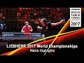 2017 world championships highlights i ding ning vs zhu yuling final