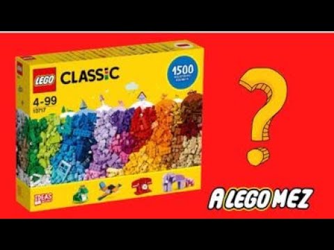 Que contiene la caja de LEGO CLASSIC de 1500 piezas (10717)