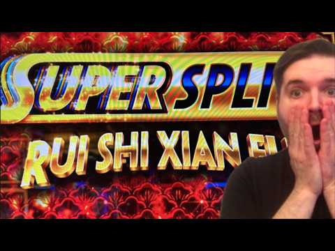 HIGH LIMIT Dollar Denom Super Split Slot Machine!