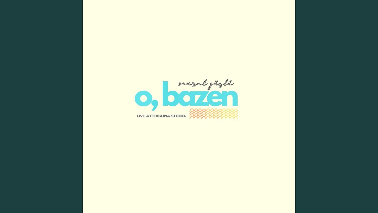 Tonton O, Bazen (Live At Hakuna Studio) di YouTube Tonton O, Bazen (Live At Hakuna Studio) di YouTube