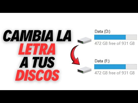Vídeo: Com Canviar La Lletra Del Disc Dur