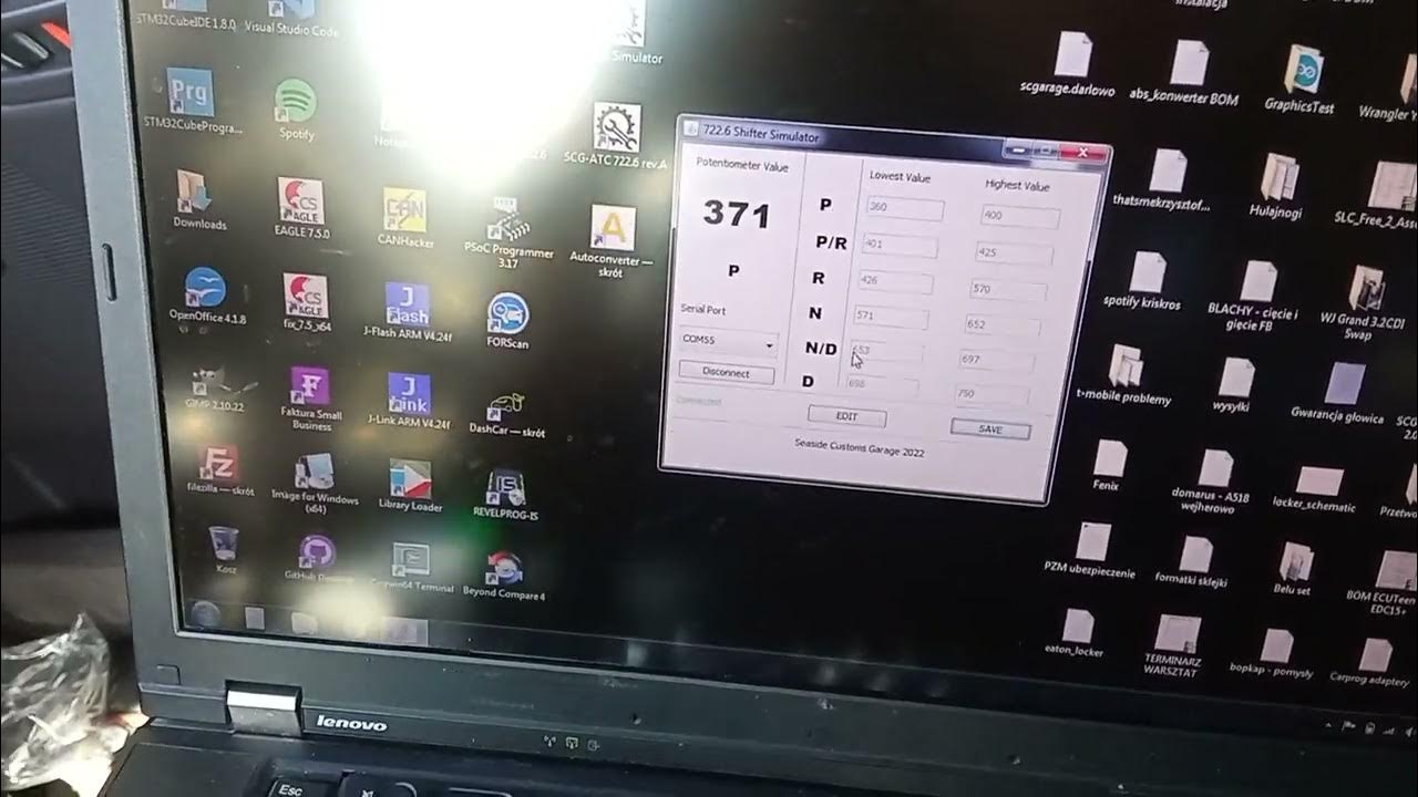 Mercedes NAG1, 722.6, 5gtronic automatic transmission emulator for any