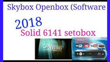 Solid 6141 Pro 6141 Sky box software upgrade||solid 6141 software skybox f1 hd