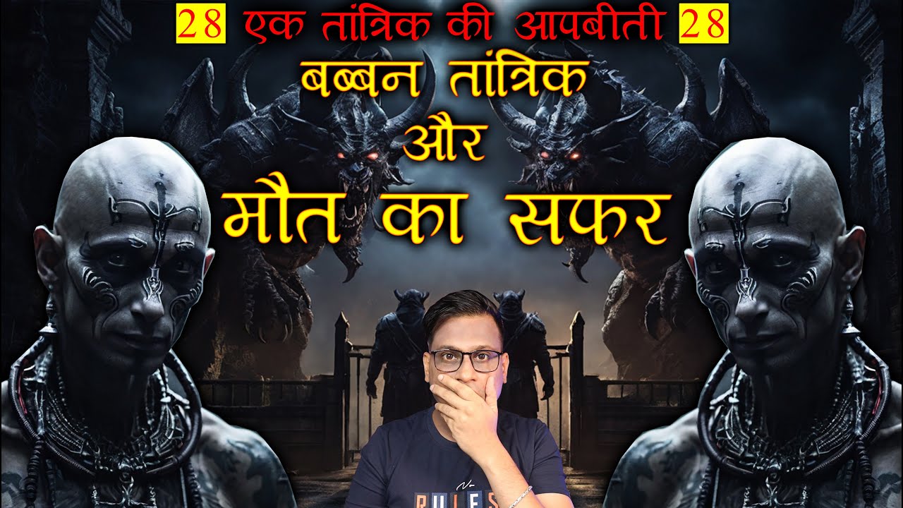 बब्बन तांत्रिक और मौत का सफर 😱😱| TANTRIK AUTOBIOGRAPHY Part 28 Horror Story