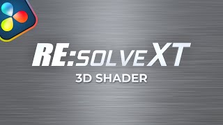 Tutorial 3D Shader DaVinci Resolve