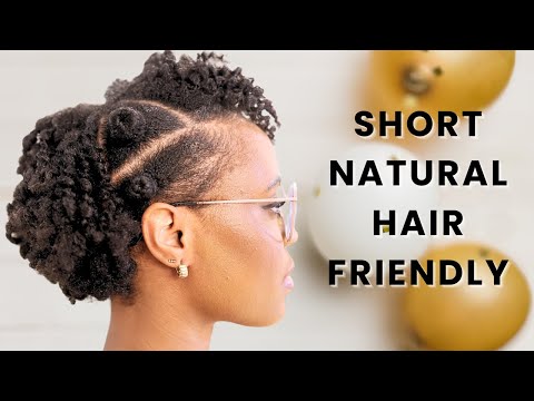 Special Occasion Hairstyle on 4C Natural Hair (Anyone can do it)