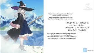 Literature - Lyrics ( Romaji/Kanji ) dan terjemahan ( Majo no tabitabi ) Opening