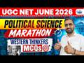 UGC NET Political Science Marathon 2026 | Western Thinkers Complete Revision | UGC NET Gurukul