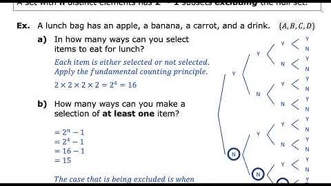 MDM4U - 5.3 - Problem Solving with Combinations - VIDEO