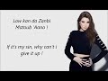 حالة واتس نانسى عجرم انت إيه مترجمة للإنجليزية 