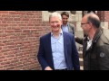 Tim Cook in Amsterdam