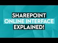 Microsoft SharePoint Online Interface Explained - Office 365