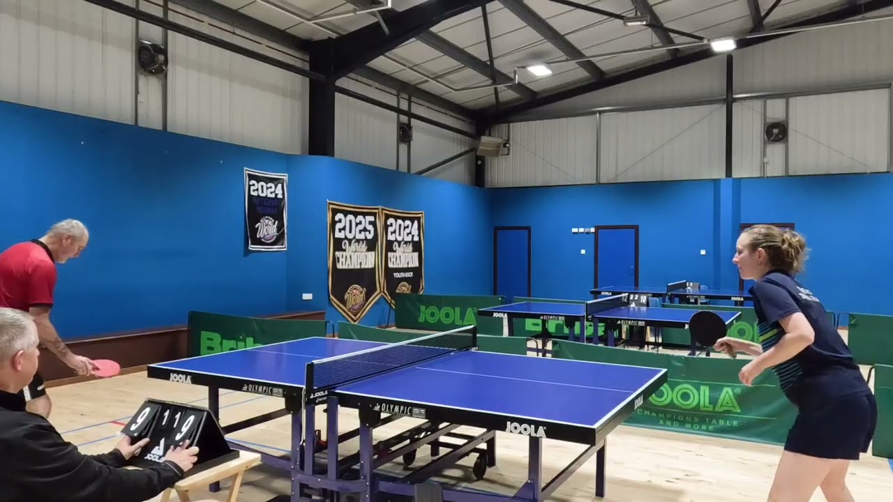 2025 EDTTL Pre Season Final - Dennis Gibbs v Sarah Baker