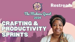 JOURNAL With Me LIVE | Crafting and Journaling Sprints