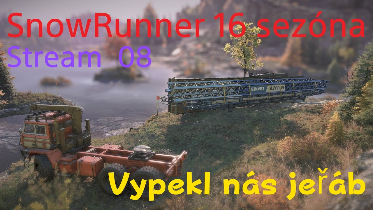SnowRunner, PS5, CZ/SK, SE16-EP08 Washington, High Voltage, Stream s kamarády