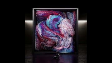 Refik Anadol inspired artwork created in Houdini  #houdini #sidefxhoudini