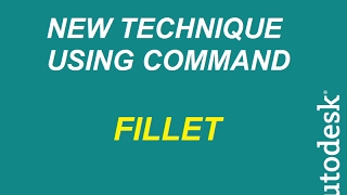 AutoCAD 2007 TUTORIALS -21- Fillet