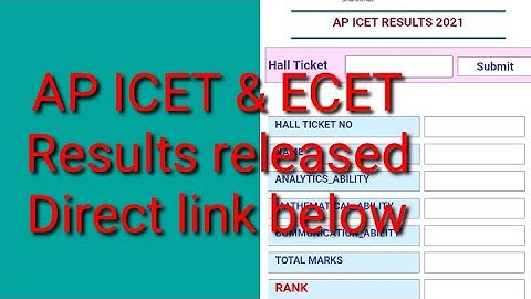 how to Check ap Icet 2021 results, ap Icet 2021 results declared/Ap ecet results declared 2021/2021/