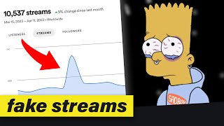 My Spotify got fake streams... here's what I did.