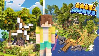 Island Upgrades and A Mysterious Visitor Appears! - Minecraft Modded SMP - Castaways Ep 4