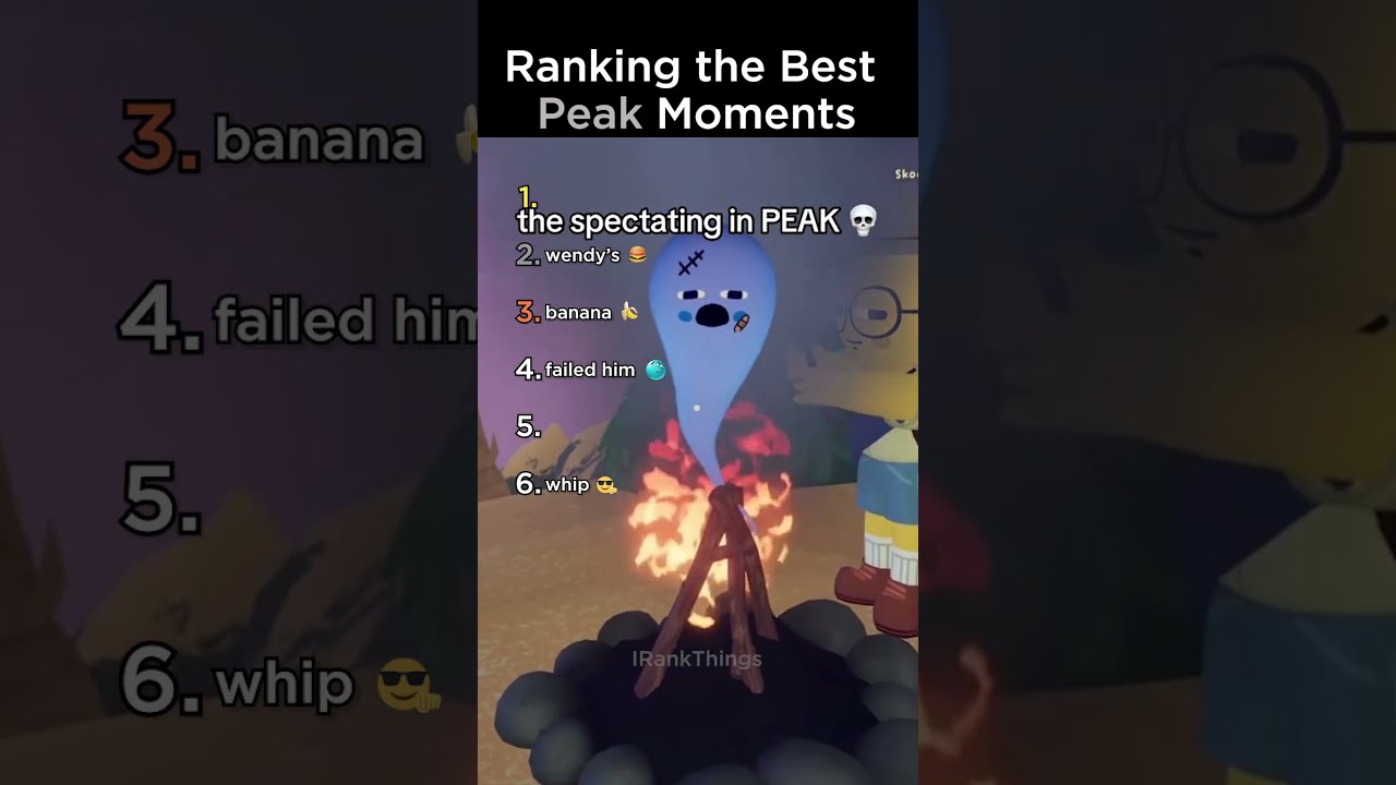 Ranking The Best Peak Moments Peakgame Gaming Funny Shortsviral