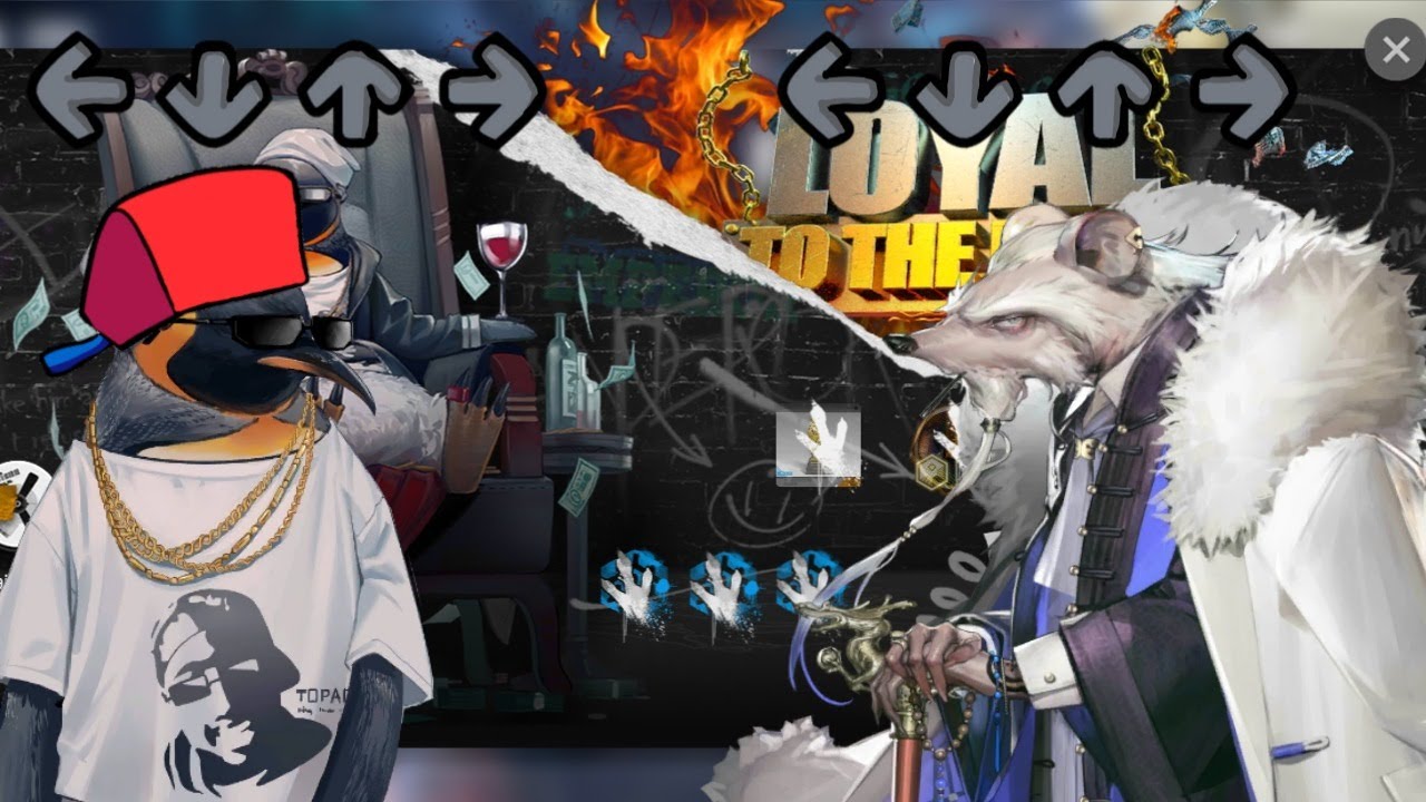 Rap Battle Between Emperor Penguin and Rat King || Arknights