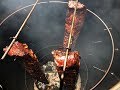 Apple Whiskey Baby Back Ribs on the Gateway Drum Smoker