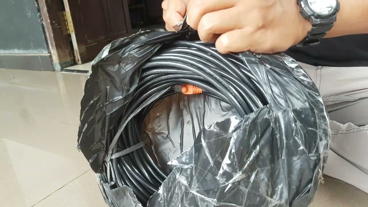 Unboxing TP LINK WR 840N dan KABEL LAN Vascolink FTP CAT6