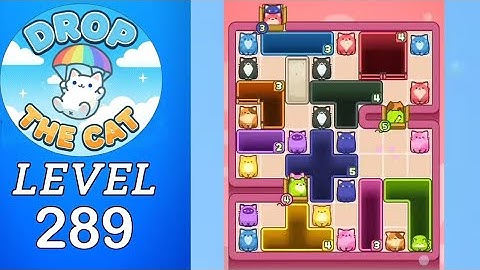 Drop The Cat Level 289 Walkthrough