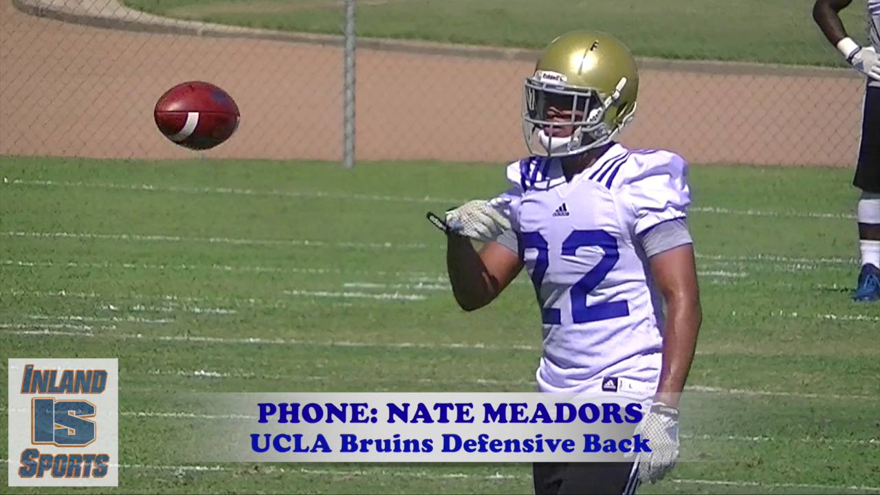 FOOTBALL: UCLA defensive back Nate Meadors Interview