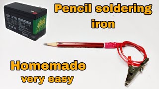 Pencil soldering iron 12 volt | 12v soldering iron with pencil