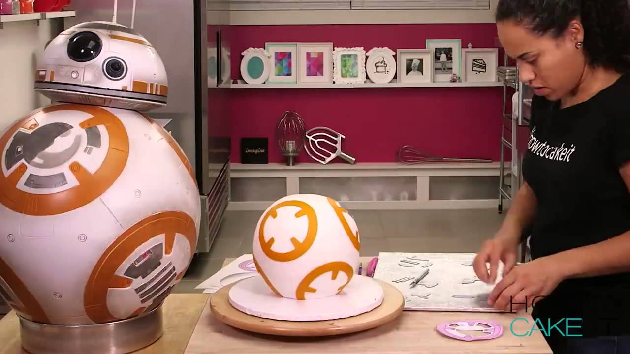 Vous Aimez La Patisserie Et Star Wars Voici Le Cake 8 Youtube