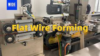 Flat Wire Forming Production Line | Intelligent Manufacturing Solution by NIDE
