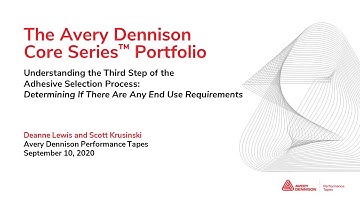 Core Series Webinar: Determining If There Are Any End Use Requirements